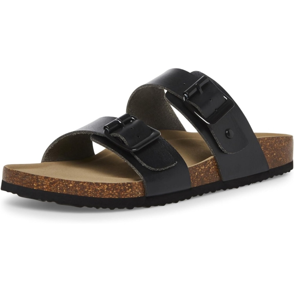 Madden Girl Women Brando Slide On Sandals 8